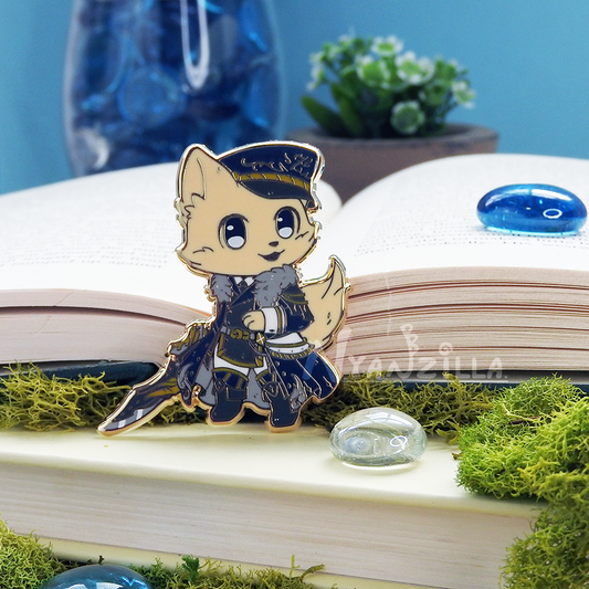 Warriors of Cute Regal Gunbreaker B-Grade Enamel Pin