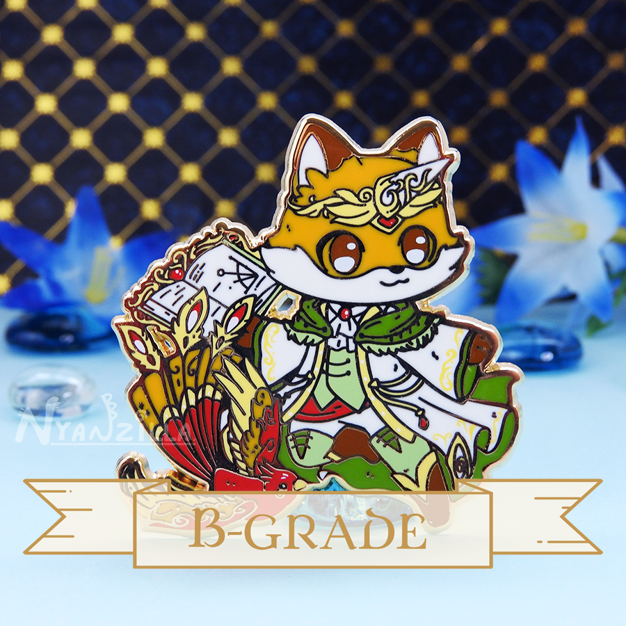 Warriors of Cute Regal Summoner B-Grade Enamel Pin