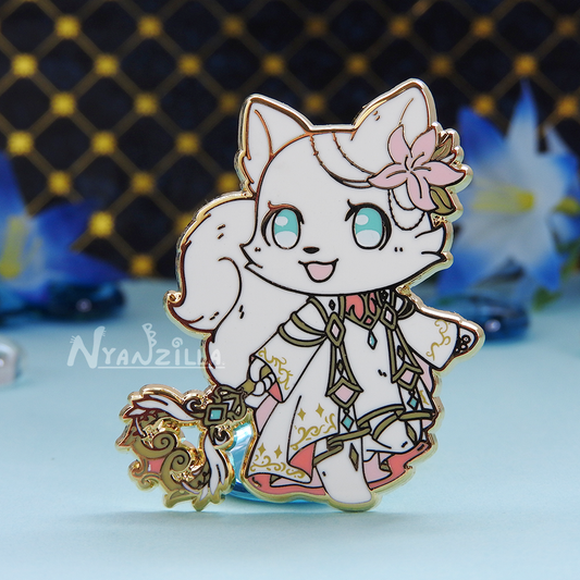 Warriors of Cute Season 2 Regal White Mage Enamel Pin