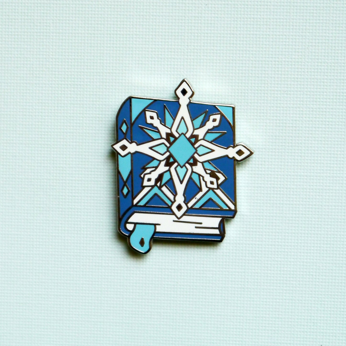 Elementalist Frost Mage Grimoire Mini Enamel Pin