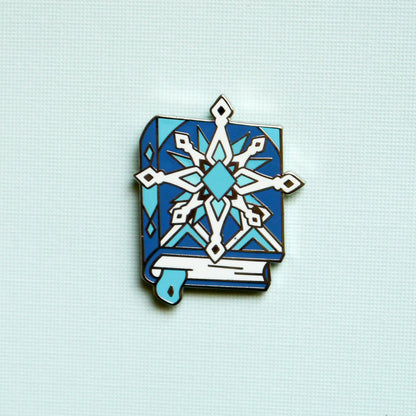 Elementalist Frost Mage Grimoire Mini Enamel Pin