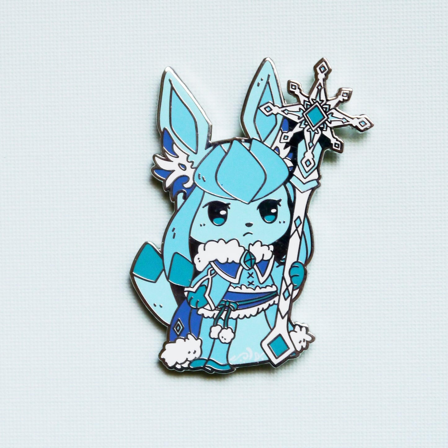 Elementalist Frost Mage Enamel Pin