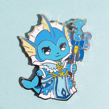 Elementalist Hydro Mage Enamel Pin