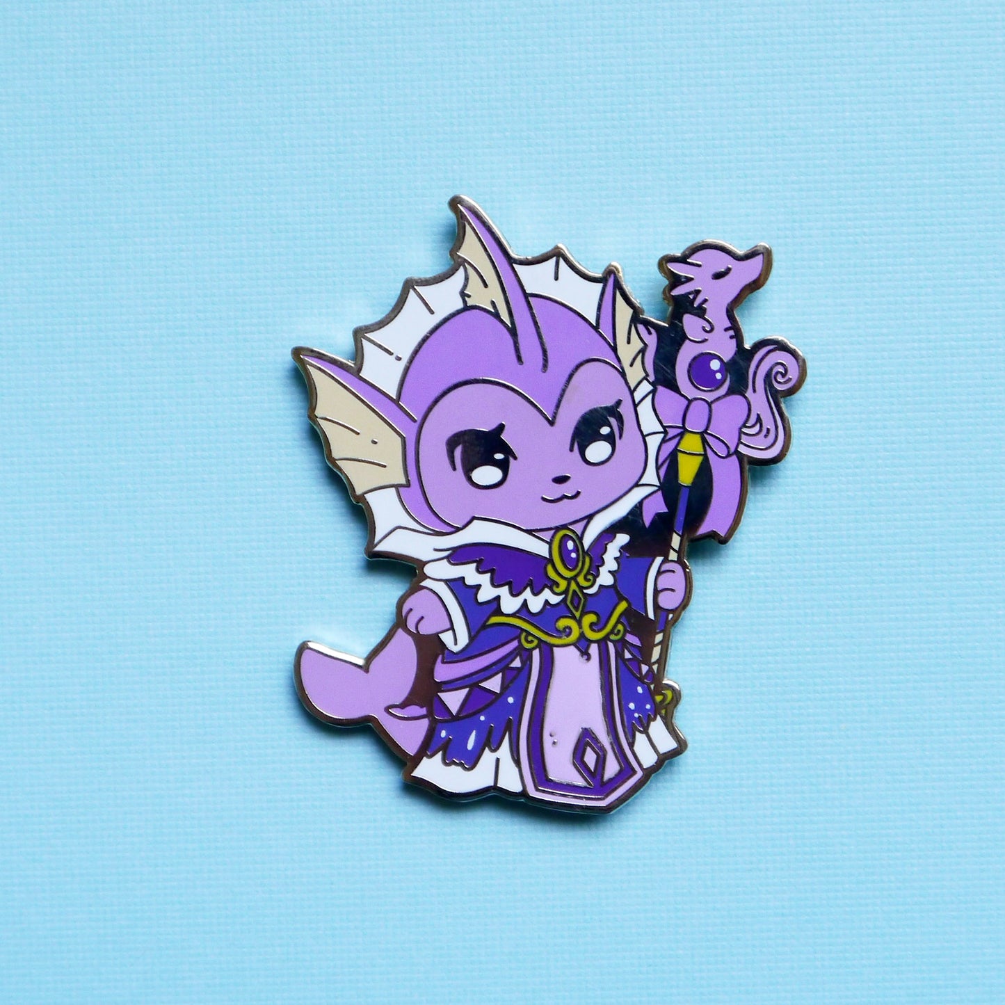 Elementalist Hydro Mage Shiny Ver. Enamel Pin