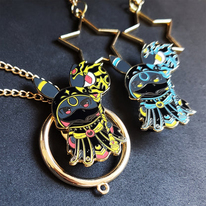 Elementalist Shadow Mage Enamel Pin