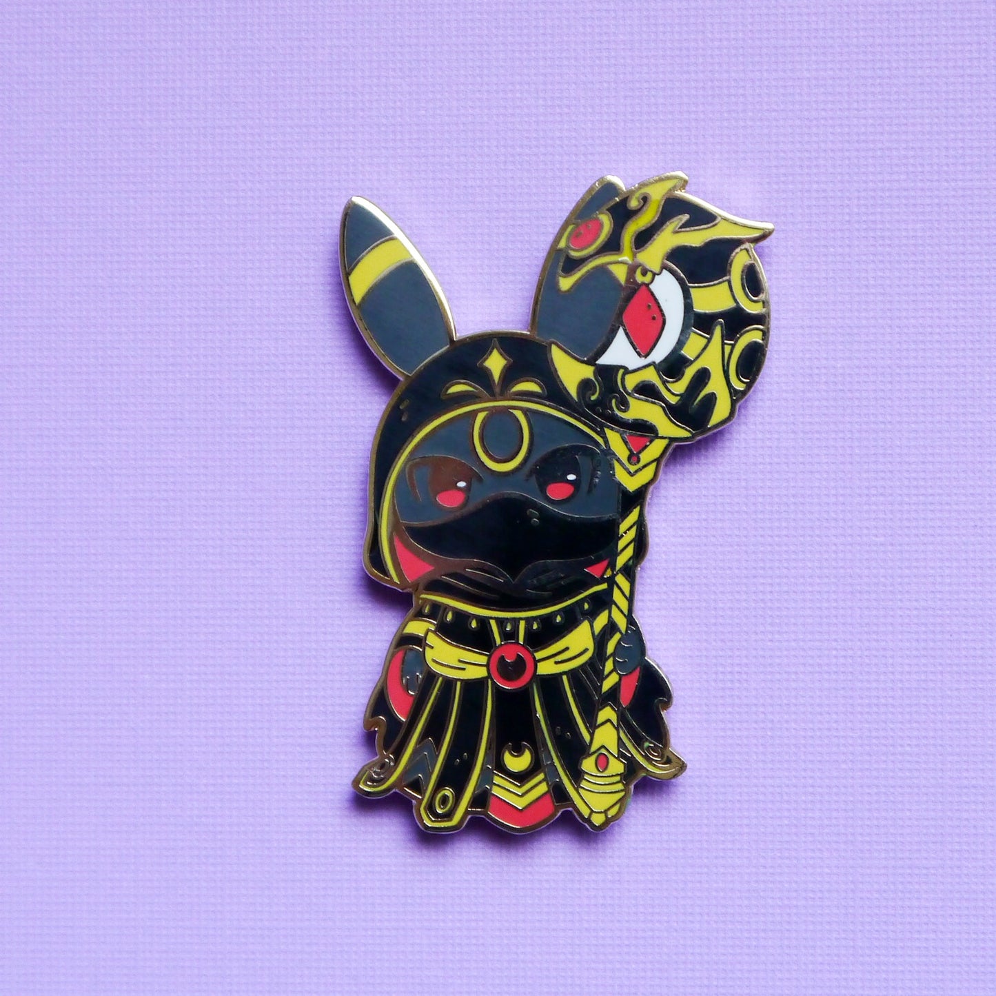 Elementalist Shadow Mage Enamel Pin