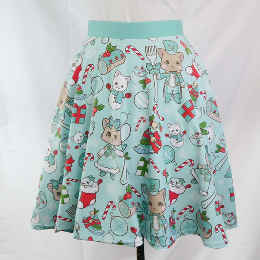 MADE TO ORDER Winter Parade Flare Skirt