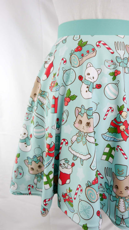 MADE TO ORDER Winter Parade Flare Skirt