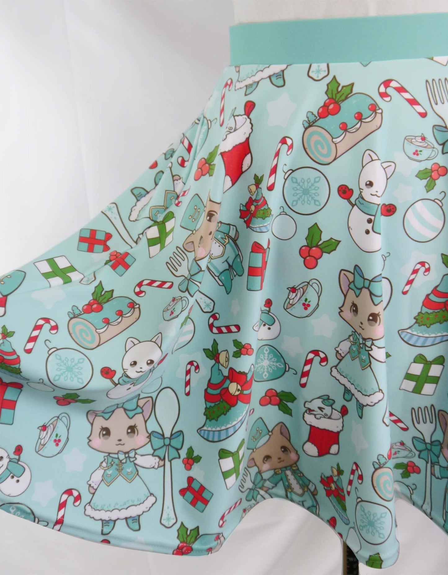MADE TO ORDER Winter Parade Flare Skirt