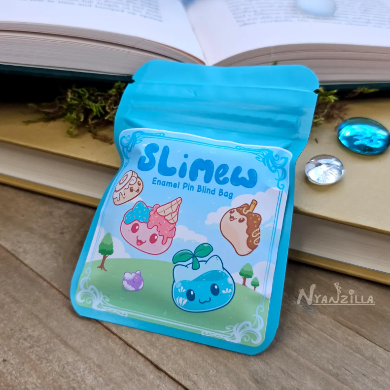 Slimew Cat Enamel Pin Blind Bag