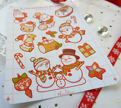 A Day in Eorzea: Christmas Planner Sticker Sheet