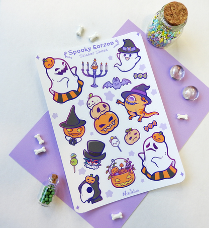 A Day in Eorzea: Spooky Halloween Sticker Sheet