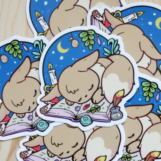 Sleeping Eevee Vinyl Sticker