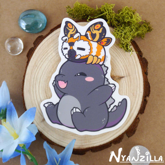 Kaiju Friendship Vinyl Sticker
