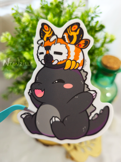 Kaiju Friendship Vinyl Sticker