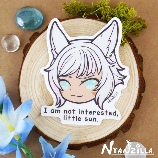 Y'shtola Quote of the Day Vinyl Sticker