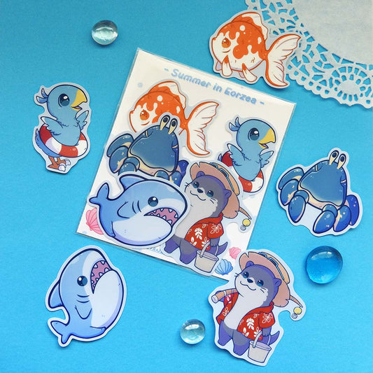 Summer in Eorzea Sticker Pack