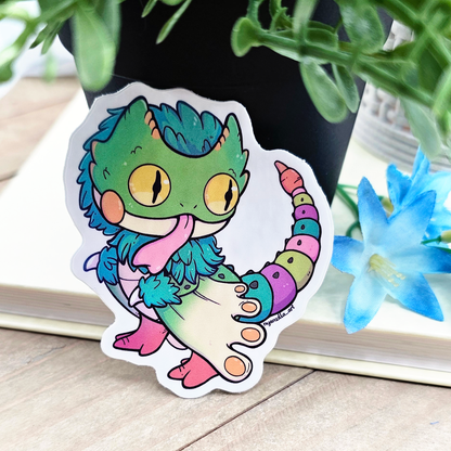 Chibi Pukei Pukei MH Vinyl Sticker