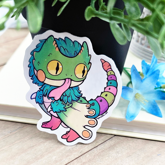 Chibi Pukei Pukei MH Vinyl Sticker