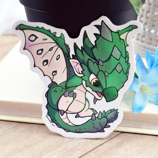 Chibi Rathian MH Wyvern Vinyl Sticker