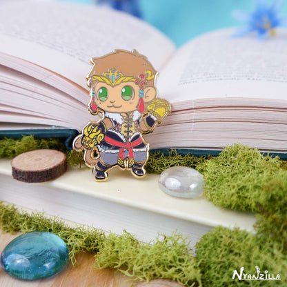 Warriors of Cute S1 Monk Enamel Pin