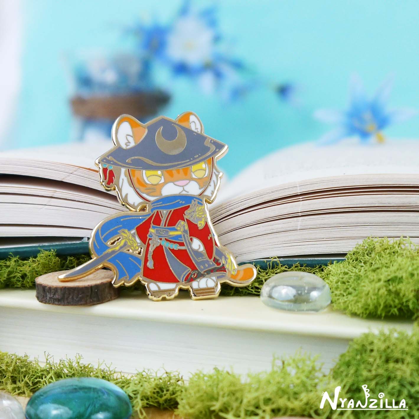 Warriors of Cute S1  Samurai Enamel Pin