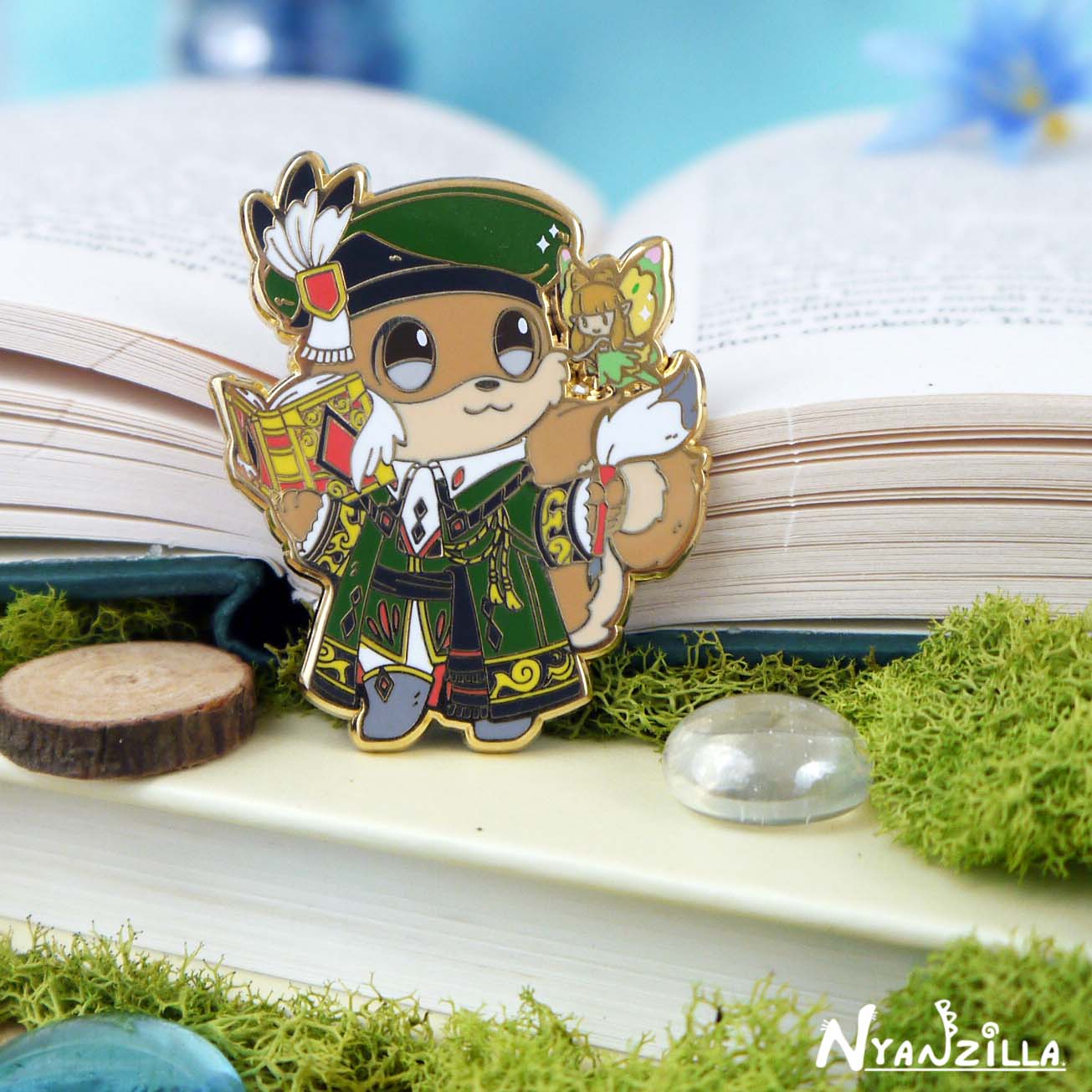 Warriors of Cute S1 Scholar Enamel Pin