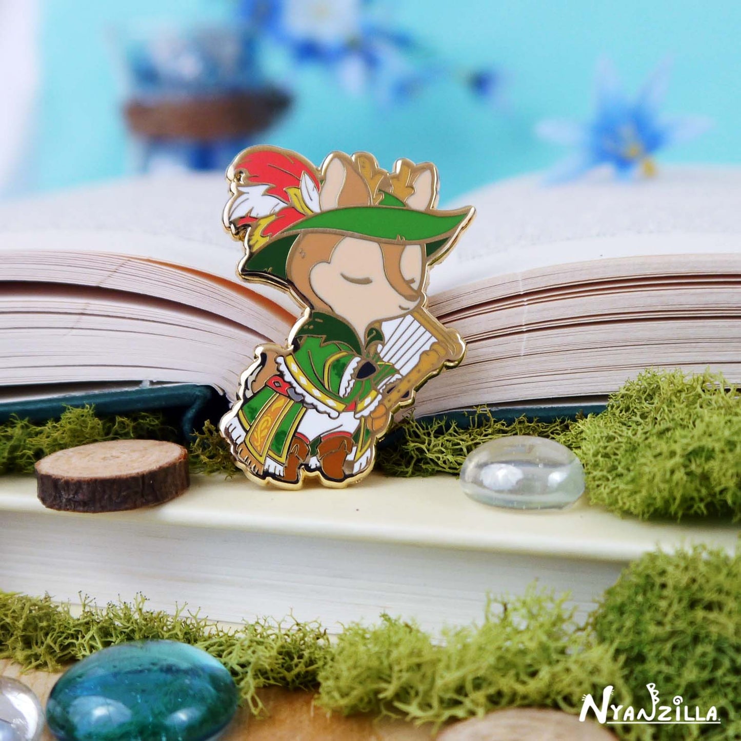 Warriors of Cute S1 Bard Deer Enamel Pin