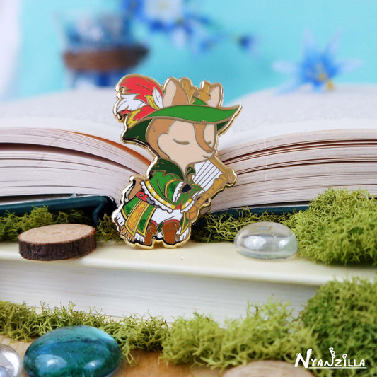 Warriors of Cute S1 Bard Deer Enamel Pin