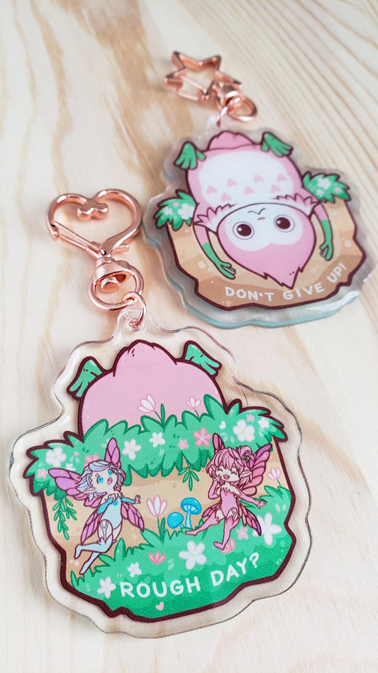 Cheers from Il Mheg Acrylic Keychain