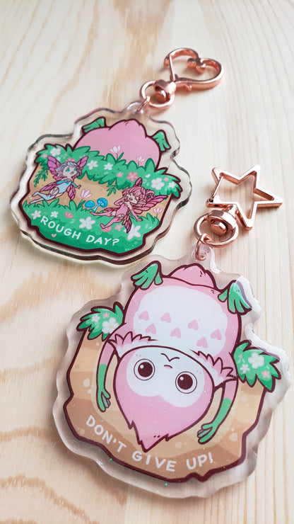 Cheers from Il Mheg Acrylic Keychain