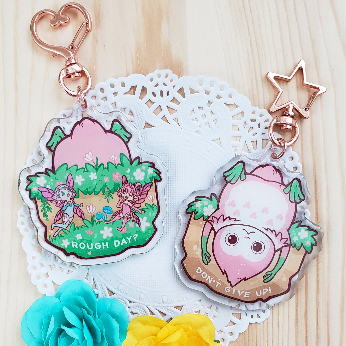 Cheers from Il Mheg Acrylic Keychain