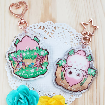 Cheers from Il Mheg Acrylic Keychain