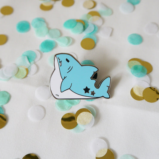 Chub Shark Enamel Pin