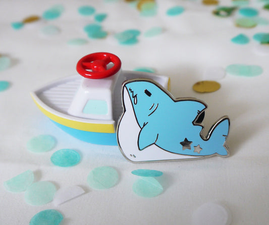 Chub Shark Enamel Pin