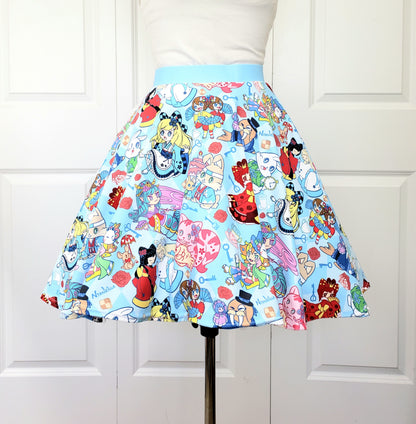 MADE TO ORDER Alice in Kyoto Wonderland Flare Skirt