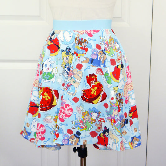 MADE TO ORDER Alice in Kyoto Wonderland Flare Skirt