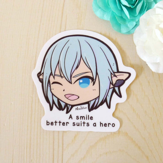 A Knight's Quote of the Day Vinyl Sticker