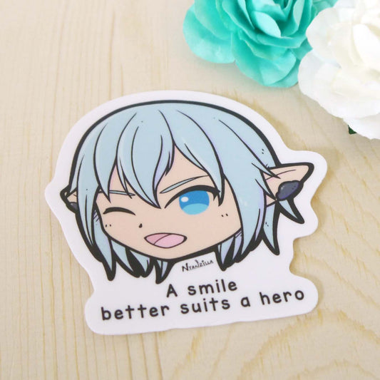 A Knight's Quote of the Day Vinyl Sticker
